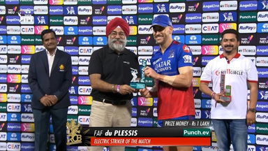 M52: RCB vs GT – Punch.ev Electric Striker of the Match – Faf Du Plessis