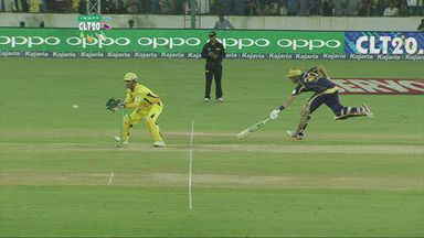 M1: KKR vs CSK –  Pat Cummins Wicket
