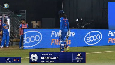 IND-W vs ENG-W 2023, 2ND T20I: Jemimah Rodrigues Wicket