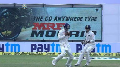 Lucky! Tom Latham survives after ball hits Kl Rahul’s helmet’s grille