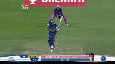 M20: MI vs RR – Rohit Sharma Six