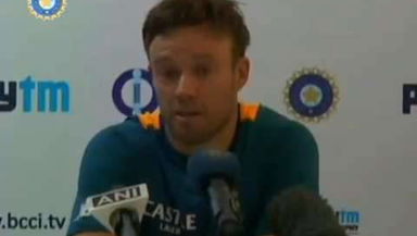 Freedom Series: Pre-Match Press Conference - AB de Villiers