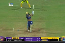 M15: KKR vs CSK – Pat Cummins Six