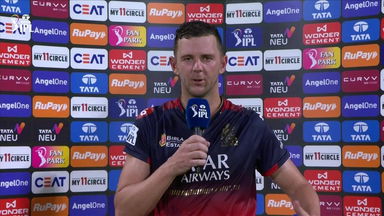 IPL 2025 M08: CSK vs RCB - Josh Hazlewood Interview