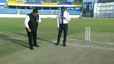 Ranji Trophy  2023/24, Saurashtra vs Jharkhand Day 3: Pitch report