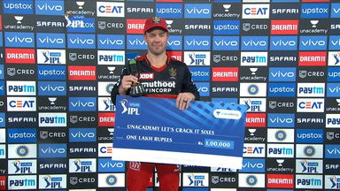 M10: RCB vs KKR – Unacademy Lets Crack It Sixes of the Match – AB de Villiers