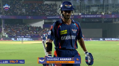 IPL 2025 M04: DC vs LSG - Shahbaz Ahamad Wicket