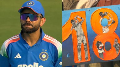 Unique, artistic! Fans in Vadodara show admiration for Virat Kohli