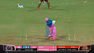 M16: RCB vs RR – Shreyas Gopal Six
