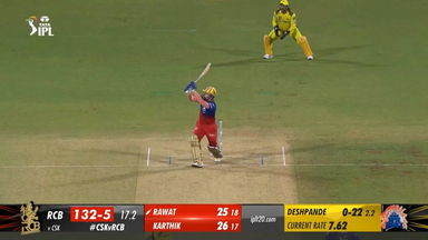 M01: CSK vs RCB – Anuj Rawat Six
