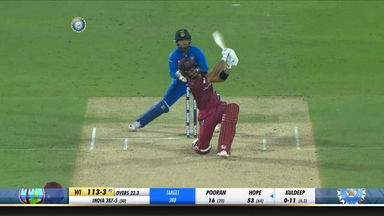 IND vs WI 2019, 2nd ODI: Shai Hope Six