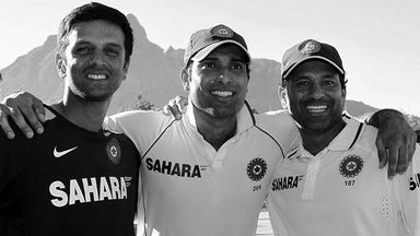 India greats – Sachin Tendulkar, Rahul Dravid and VVS Laxman take on the #TracerBulletChallenge