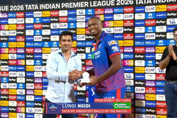 IPL 2026 M62: DC vs RR - TATA IPL Green Dot Balls of the Match - Lungi Ngidi