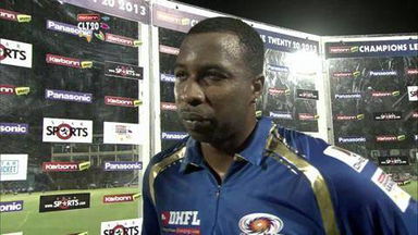 CLT20 2013 M11: LIO vs MI  –   Interview – Kieron Pollard