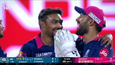 IPL 2026 M13: RR vs MI - Shardul Thakur Wicket