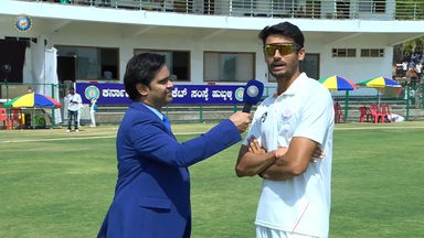 Ranji Trophy 2025-26 Final, Karnataka vs J & K: Sunil Kumar Interview