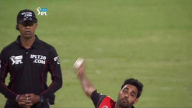 M4: RCB vs SRH – Chris Gayle Wicket