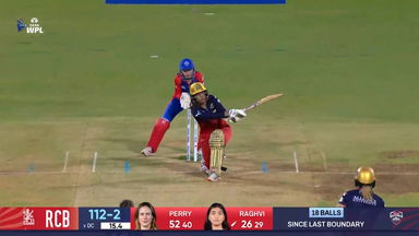 Six: Match 14, Royal Challengers Bengaluru vs Delhi Capitals, WPL 2025: Raghvi Bist Six