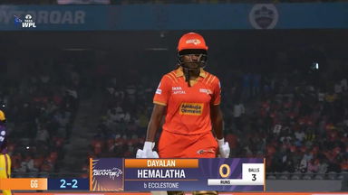 Wicket: Match 3, Gujarat Giants vs UP Warriorz, WPL 2025: Dayalan Hemalatha Wicket