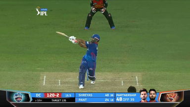 M33: DC vs SRH – Rishabh Pant Six