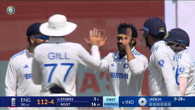 IND vs ENG 2024, 4TH Test:  England 1st Innings Fall of Wickets