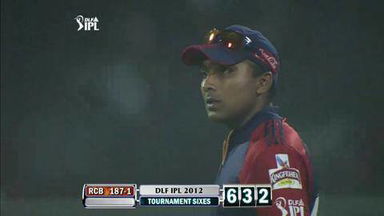 Match 67 RCB vs DD – Gayle's 12th Six