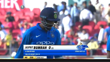 IND vs AUS 2019, 2nd ODI: Jasprit Bumrah Wicket