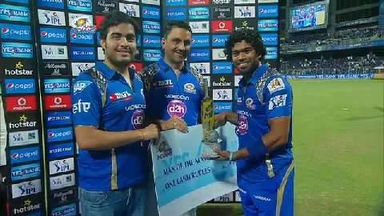 M23: MI vs SRH – Man of the Match – Lasith Malinga