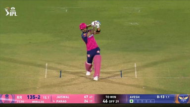 IPL 2025 M36: RR vs LSG - Riyan Parag Six