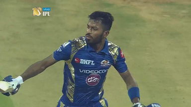 M7: MI vs KKR  – Hardik Pandya's finishing act
