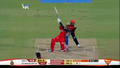 M54: RCB vs SRH – Shimron Hetmyer Six