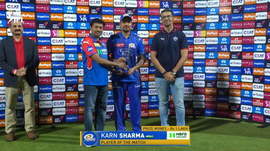 IPL 2025 M29: DC vs MI - Player of the Match - Karn Sharma