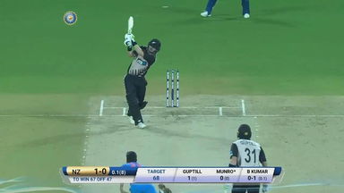 IND vs NZ 2017, 3rd T20I: Colin Munro Six