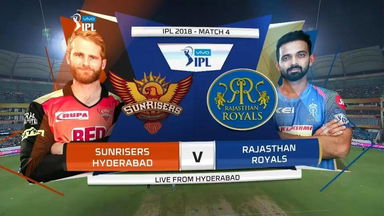 IPL 2018 M04: SRH vs RR – Match Highlights
