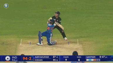 IND vs NZ 2026, 5th T20I: Ishan Kishan Six