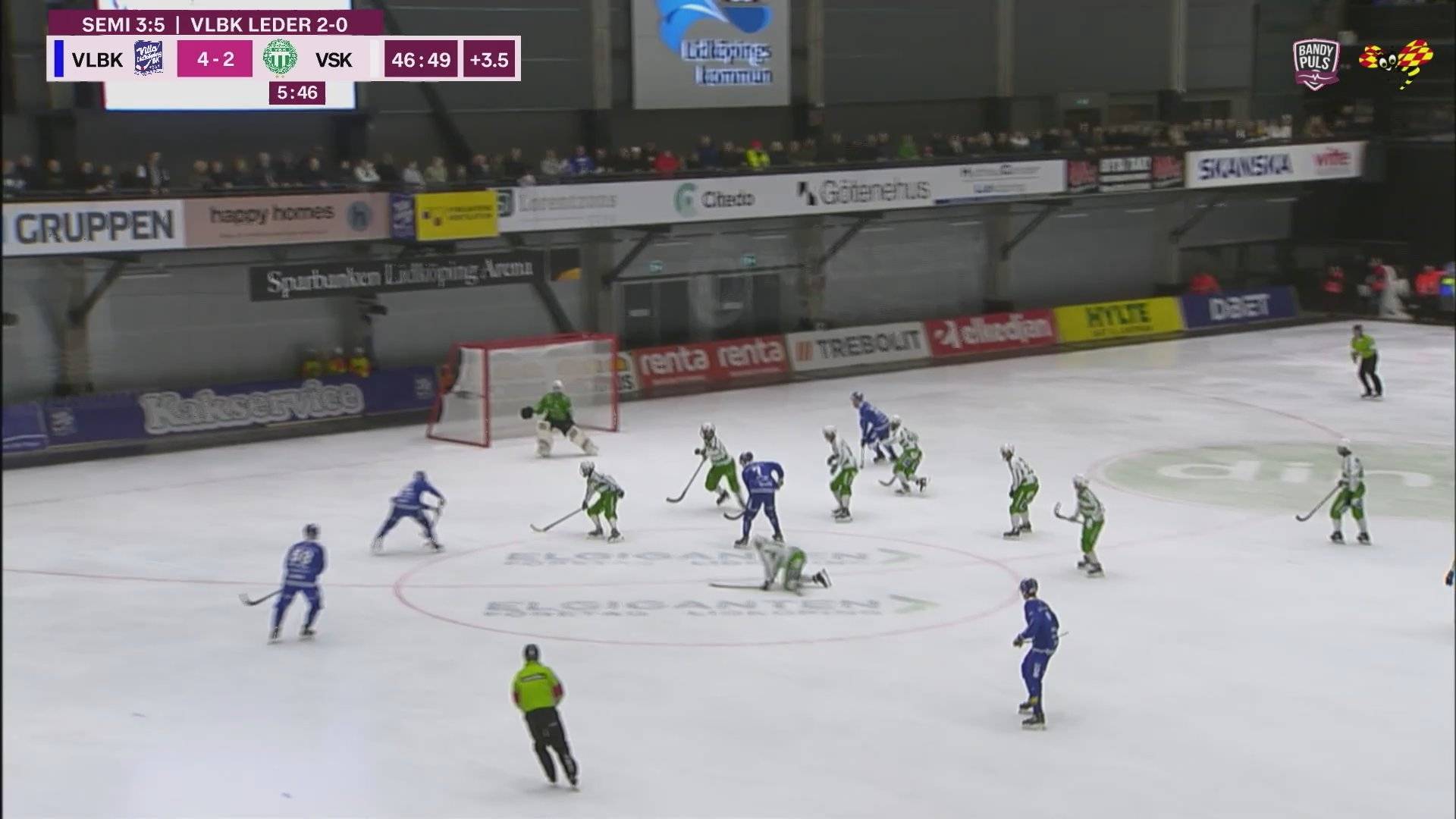 Highlights: Villa-Lidköping - Västerås (semifinal 3:5)