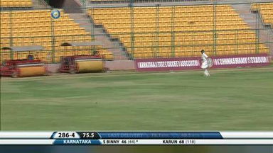 Irani Cup 2014: Karnataka, 1st innings
