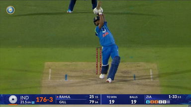 IND vs AFG 2026, 1st ODI: KL Rahul Six