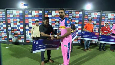 M45: RR vs SRH – VIVO Perfect Catch of the Match – Jaydev Unadkat