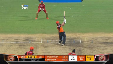 M14: PBKS vs SRH   – Jonny Bairstow Six