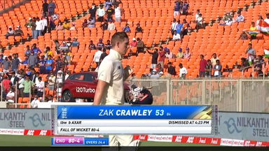 IND vs ENG 2021, 3rd Test, Day 1: Zak Crawley Wicket