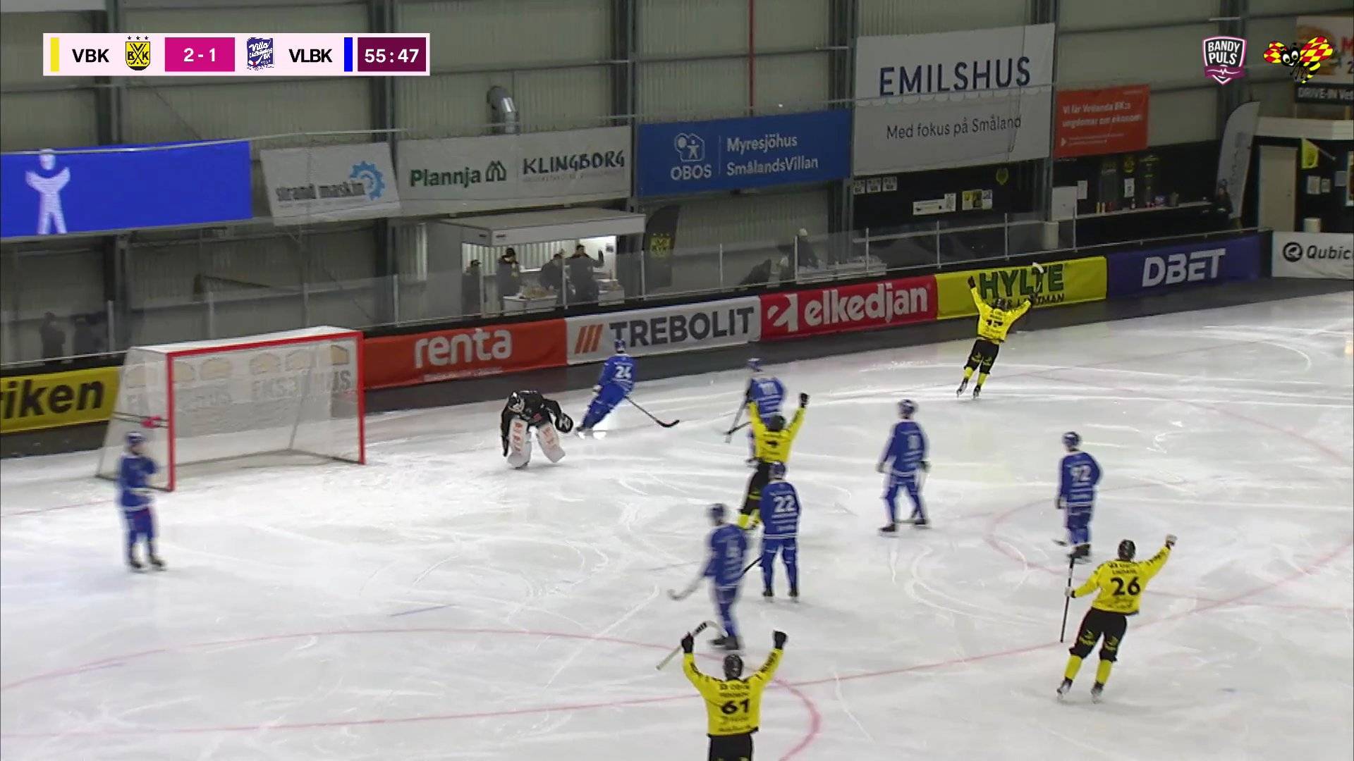 Highlights: Vetlanda BK - Villa-Lidköping BK