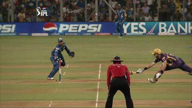 M53: MI vs KKR – Ryan McLaren Wicket