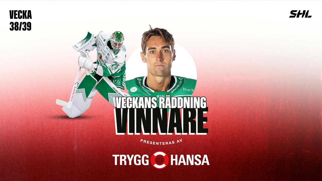 Veckans Räddning vecka 38-39 – Arvid Holm, Rögle