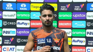M04: SRH vs RR –  Umran Malik Interview