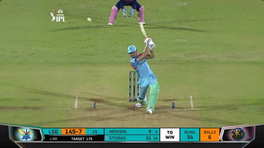 M63: LSG vs RR – Marcus Stoinis Six