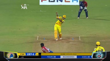 M55: CSK vs DC – Shivam Dube Six