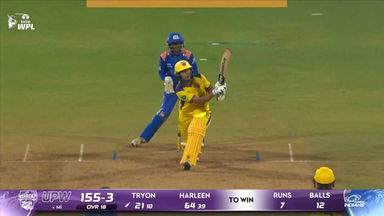 Six: Match 8, Mumbai Indians vs UP Warriorz, WPL 2026: Chloe Tryon Six