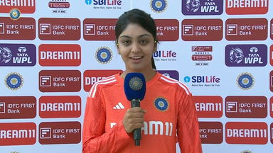 IND-W vs ENG-W 2023, 1st Test, Day 1: Harleen Deol Interview