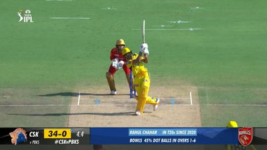 M41: CSK vs PBKS –  Ruturaj  Gaikwad  Six